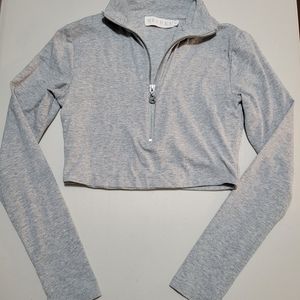 MESHKI long sleeve grey Sweater Size S